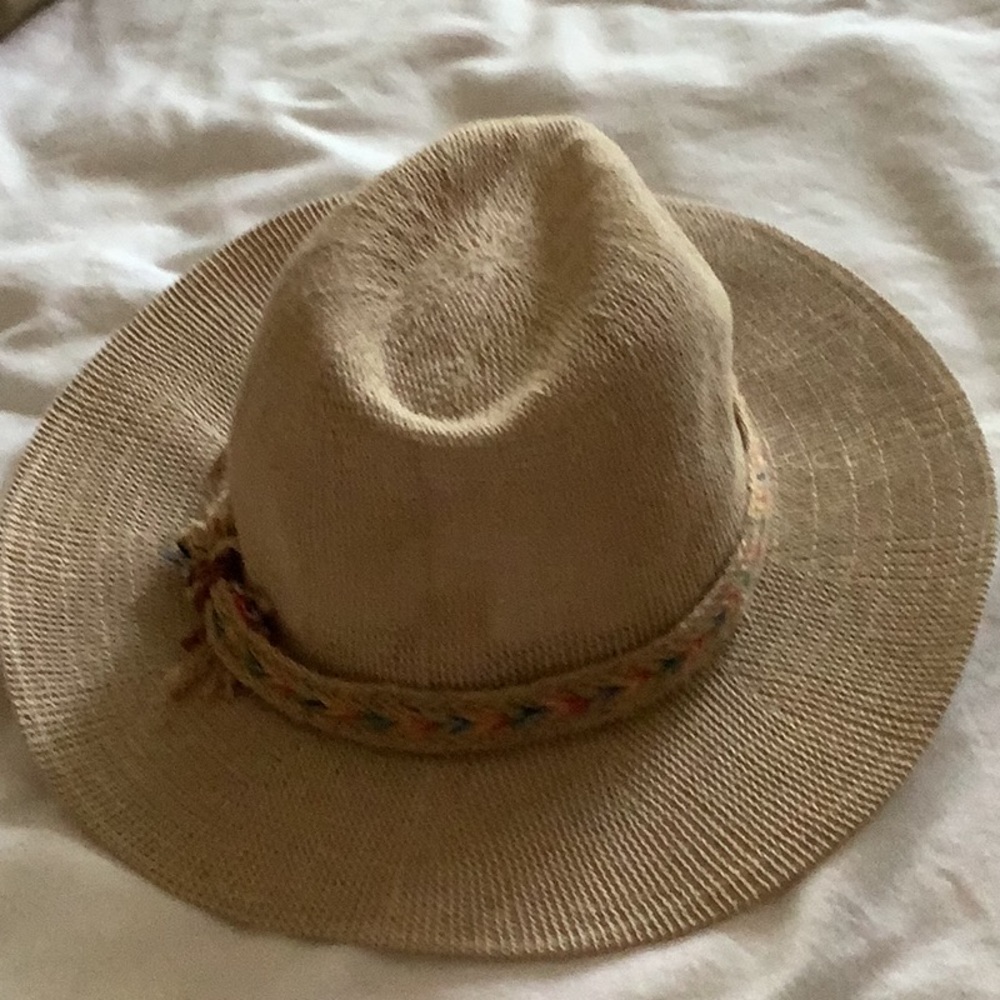 Pistil Natural Straw Hat with Colorful Band - Picture 6 of 6